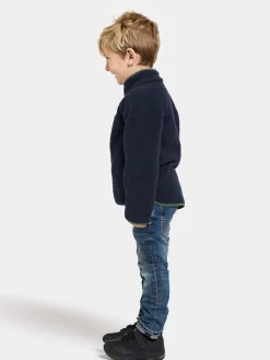 Børn Didriksons Gibbs Fleecetrøje, Navy