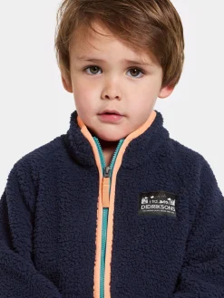 Fleecetøj|Didriksons Gibbs Fleecetrøje, Navy