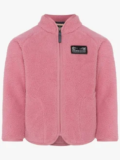 Børn Didriksons Fleecetøj-Gibbs Fleecetrøje, Heather Pink