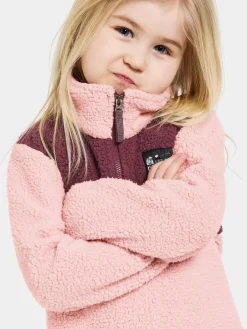 Børn Didriksons Gosig Fleecetrøje, Dusty Pink