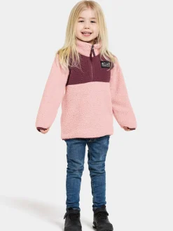 Børn Didriksons Gosig Fleecetrøje, Dusty Pink