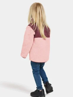 Børn Didriksons Gosig Fleecetrøje, Dusty Pink