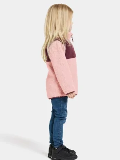 Børn Didriksons Gosig Fleecetrøje, Dusty Pink