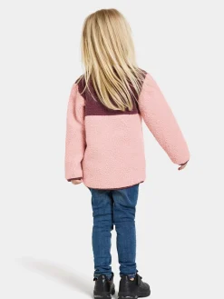 Børn Didriksons Gosig Fleecetrøje, Dusty Pink