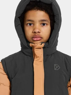 Børn Didriksons Vintertøj-Granite Dynejakke, Almond Brown