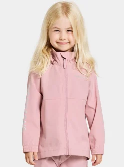 Børn Didriksons Overtøj- Hindbær Vindjakke, Soft Pink