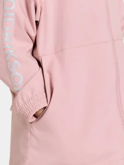 Børn Didriksons Overtøj- Hindbær Vindjakke, Soft Pink