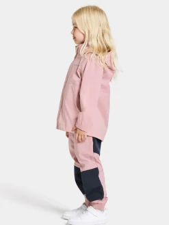 Børn Didriksons Overtøj- Hindbær Vindjakke, Soft Pink