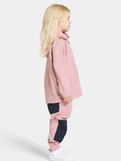 Børn Didriksons Overtøj- Hindbær Vindjakke, Soft Pink