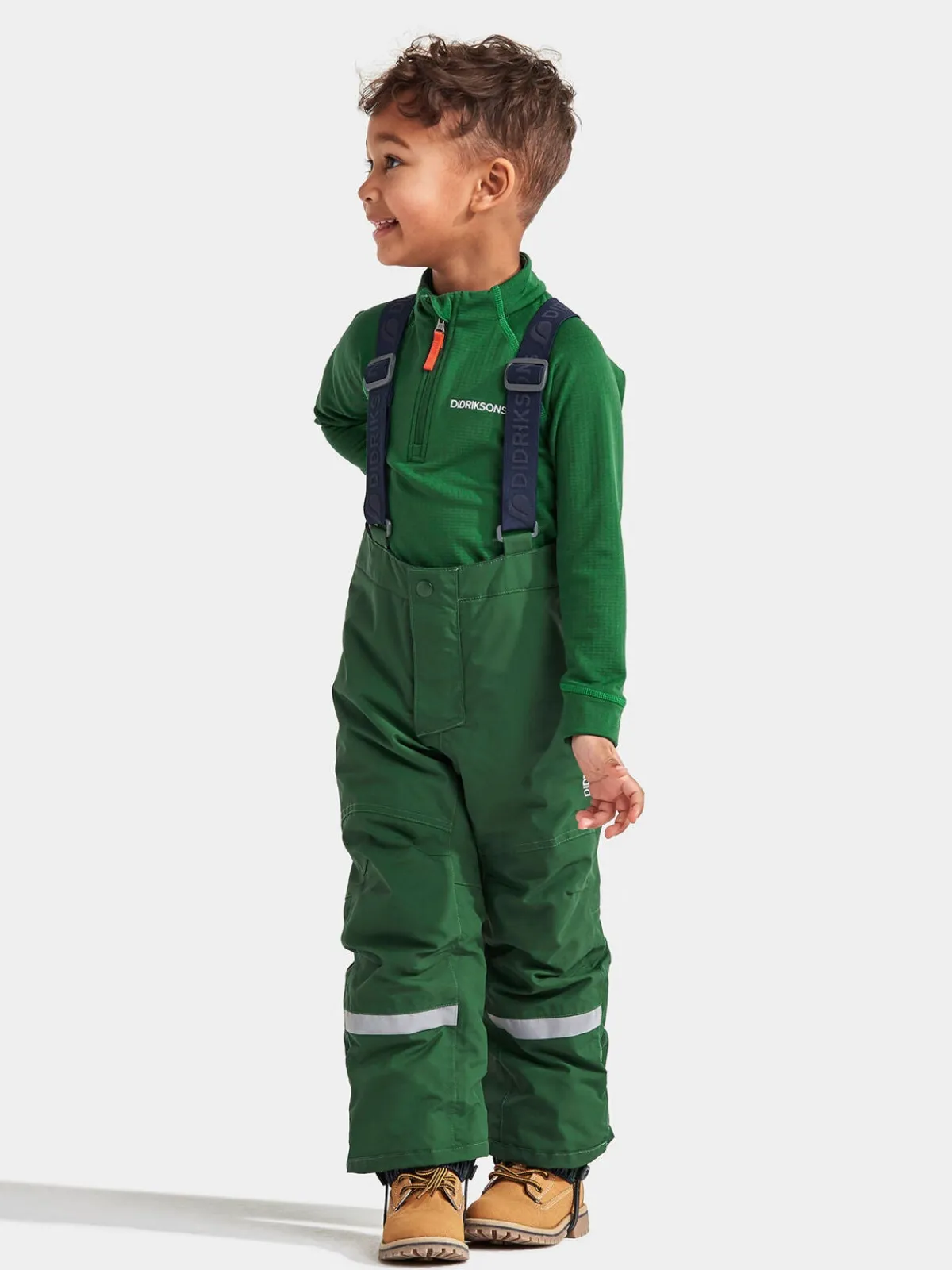 Børn Didriksons Idre Overtræksbukser, Leaf Green