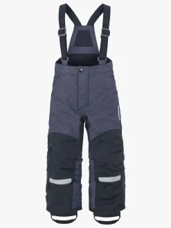 Børn Didriksons Idre Overtræksbukser, Denim Blue