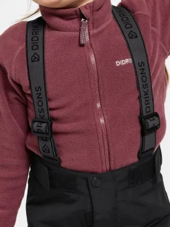 Børn Didriksons Idre Overtræksbukser, Black