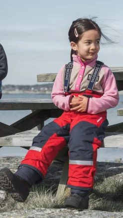 Børn Didriksons Idre Overtræksbukser, Pomme Red