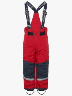 Børn Didriksons Idre Overtræksbukser, Pomme Red