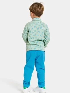 Børn Didriksons Jadis Trøje med Lynlås, Doodle Pale Mint