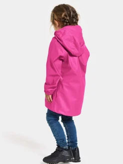 Regntøj|Didriksons Jojo Regnjakke, Plastic Pink Lyserød