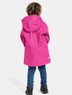 Regntøj|Didriksons Jojo Regnjakke, Plastic Pink Lyserød