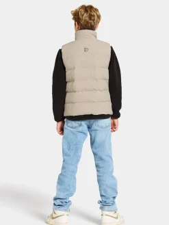 Overtøj|Didriksons Kilo Vest, Clay Beige