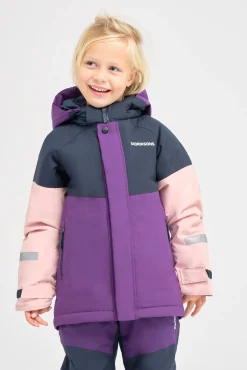 Børn Didriksons Lun Vinterjakke, Royal Purple