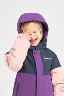 Børn Didriksons Lun Vinterjakke, Royal Purple