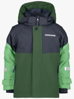 Børn Didriksons Vintertøj-Lun Vinterjakke, Pine Green