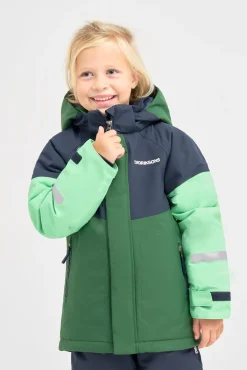 Børn Didriksons Vintertøj-Lun Vinterjakke, Pine Green