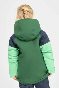 Børn Didriksons Vintertøj-Lun Vinterjakke, Pine Green