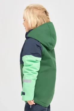 Børn Didriksons Vintertøj-Lun Vinterjakke, Pine Green
