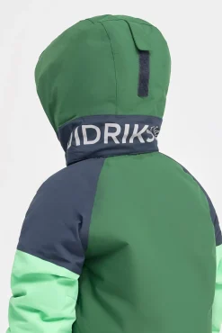 Børn Didriksons Vintertøj-Lun Vinterjakke, Pine Green