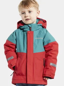 Vintertøj|Didriksons Lun Vinterjakke, Bright Red Blå