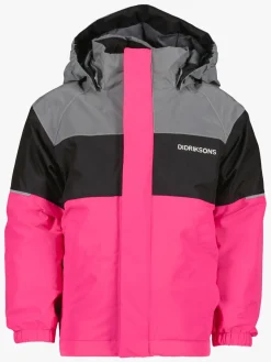 Børn Didriksons Vintertøj-Lux Vinterjakke, True Pink