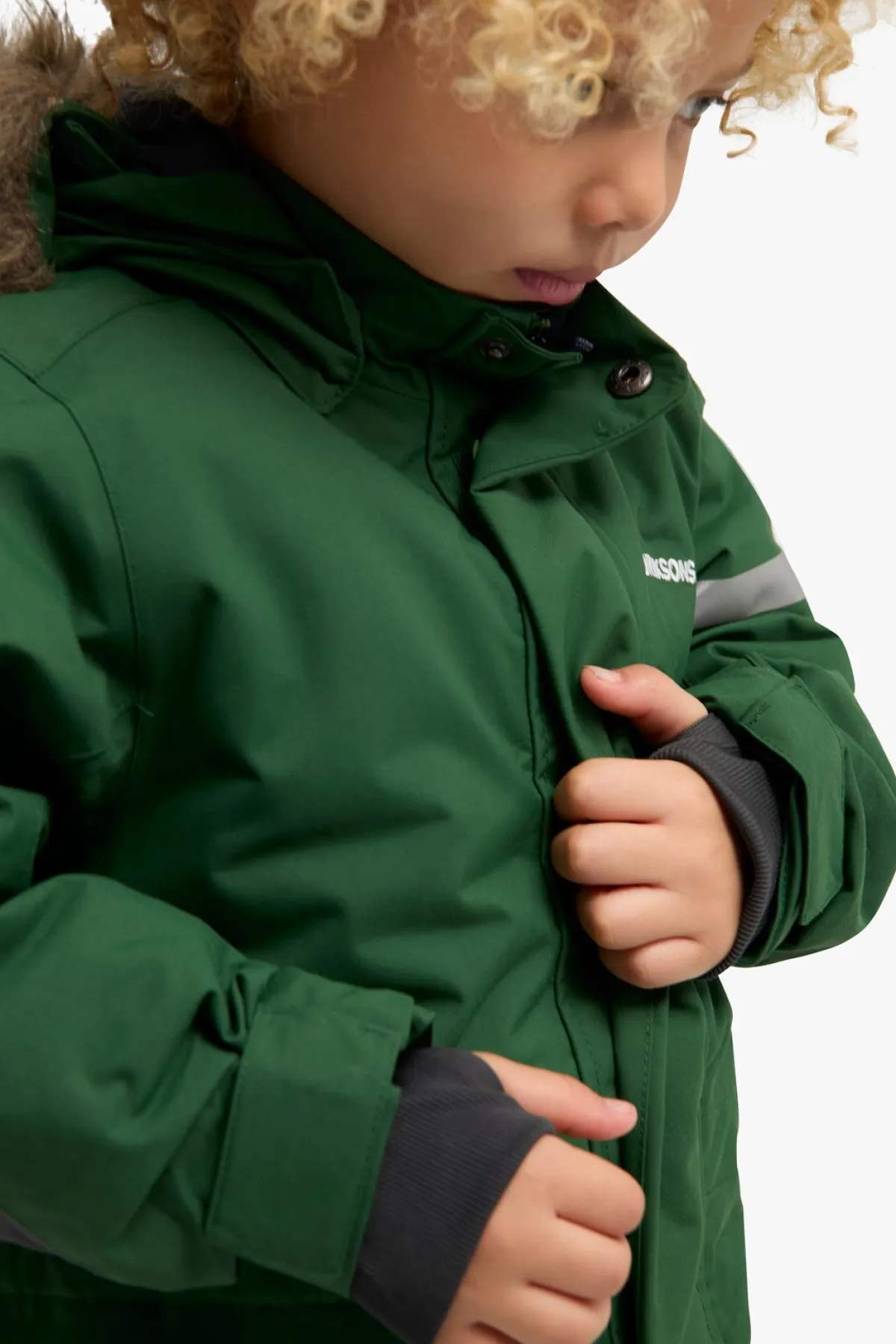 Overtøj|Didriksons Migisi Flyverdragt, Pine Green Lilla
