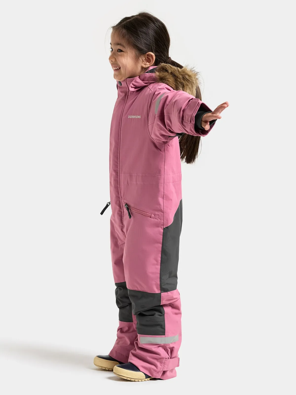 Børn Didriksons Migisi Flyverdragt, Heather Pink