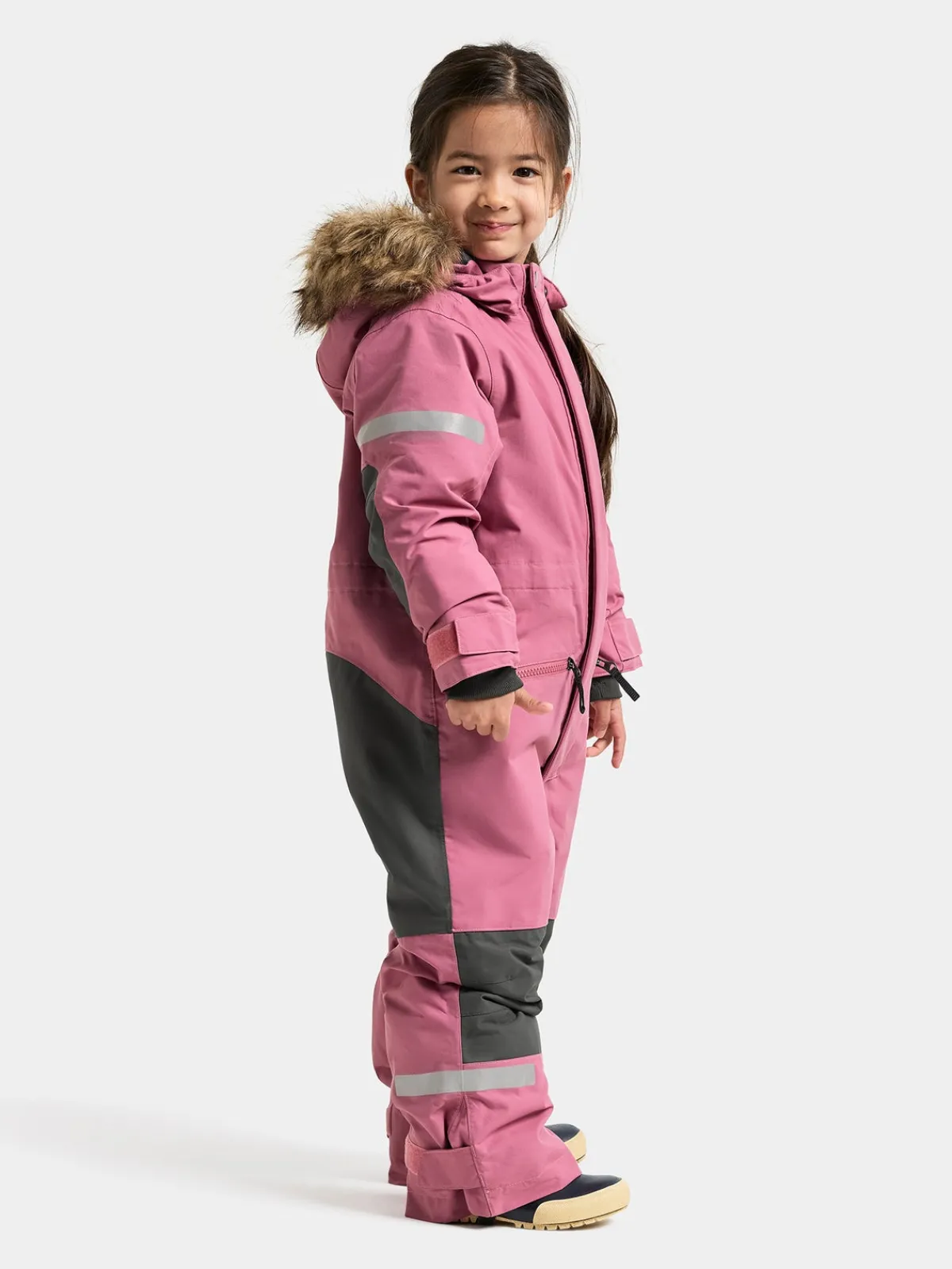 Børn Didriksons Migisi Flyverdragt, Heather Pink