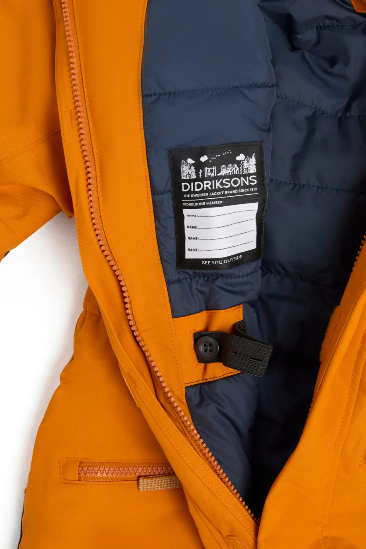 Overtøj|Didriksons Migisi Flyverdragt, Jam Orange