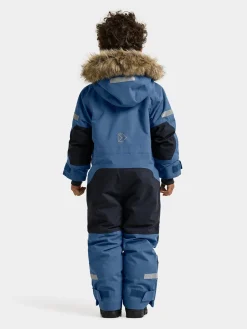 Børn Didriksons Flyverdragter|Overtøj-Migisi Flyverdragt, Galaxy Blue