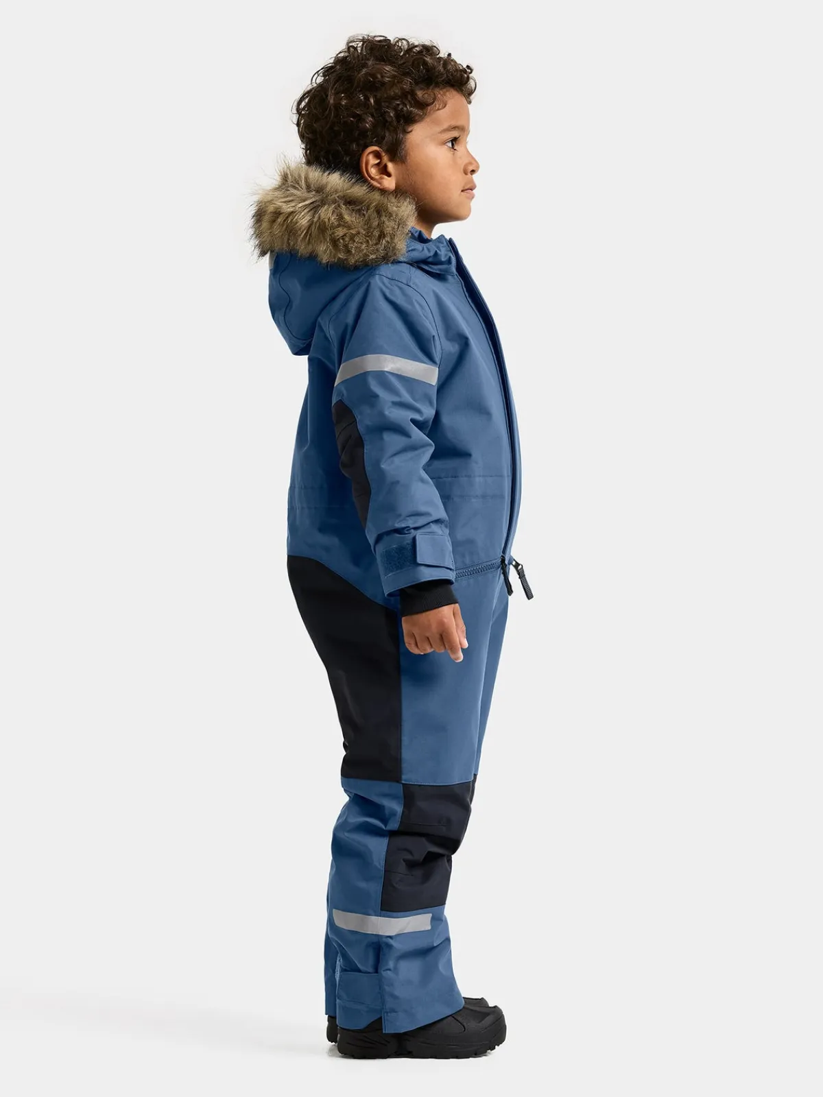 Børn Didriksons Flyverdragter|Overtøj-Migisi Flyverdragt, Galaxy Blue