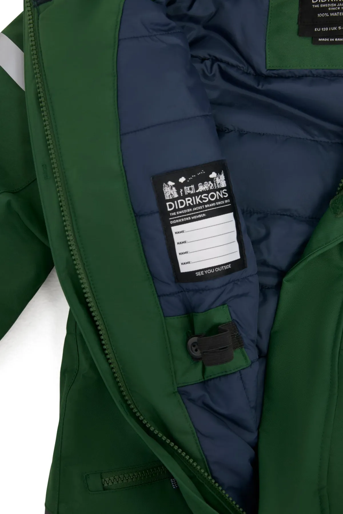Børn Didriksons Flyverdragter-Migisi Flyverdragt, Pine Green