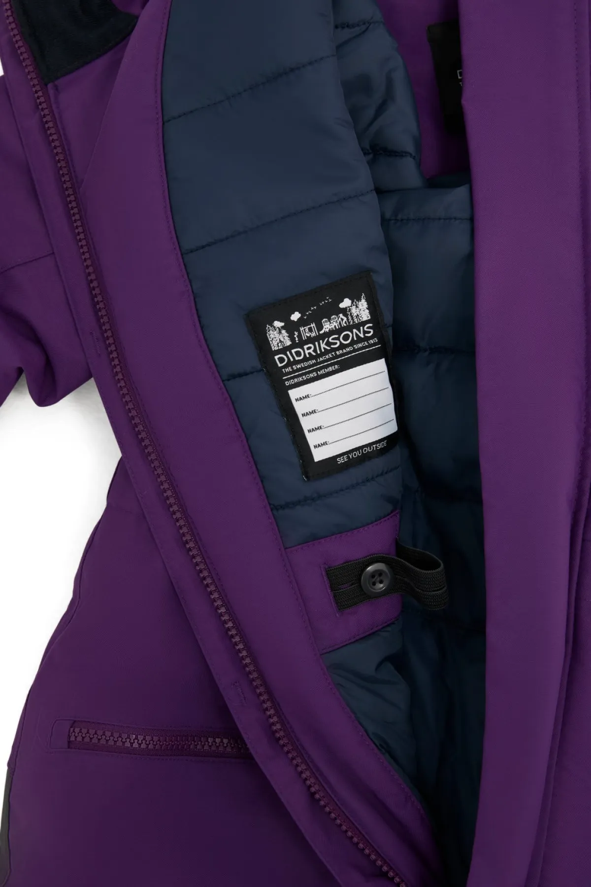 Børn Didriksons Flyverdragter-Migisi Flyverdragt, Royal Purple