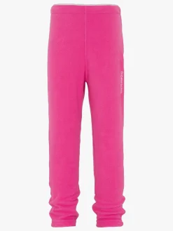 Børn Didriksons Monte Fleecebukser, Plastic Pink