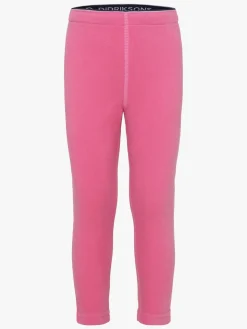 Børn Didriksons Monte Fleecebukser, Sweet Pink