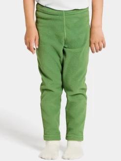Fleecetøj|Didriksons Monte Fleecebukser, Algae Green Grøn