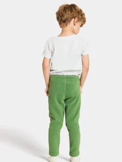 Fleecetøj|Didriksons Monte Fleecebukser, Algae Green Grøn