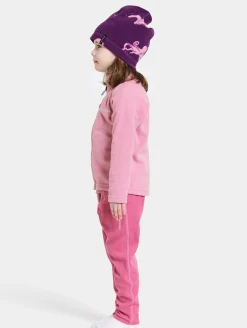 Fleecetøj|Didriksons Monte Fleecetrøje, Light Heather Pink Lyserød