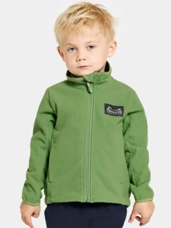 Fleecetøj|Didriksons Muskot  Vindtæt Vindtæt Fleecetrøje, Algae Green
