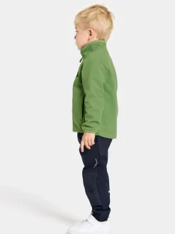 Fleecetøj|Didriksons Muskot  Vindtæt Vindtæt Fleecetrøje, Algae Green