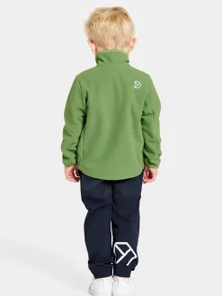Fleecetøj|Didriksons Muskot  Vindtæt Vindtæt Fleecetrøje, Algae Green