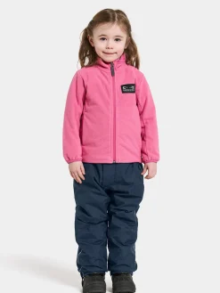 Fleecetøj|Didriksons Muskot  Vindtæt Vindtæt Fleecetrøje, Sweet Pink Lyserød