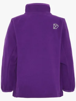 Børn Didriksons Muskot  Vindtæt Vindtæt Fleecetrøje, Royal Purple