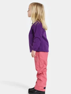 Børn Didriksons Muskot  Vindtæt Vindtæt Fleecetrøje, Royal Purple